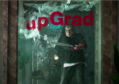 Amitabh Bachchan channels his angry young man persona to wreak havoc at upGrad